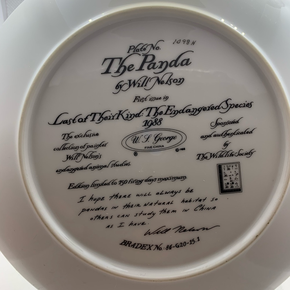 The Panda Collection Plate - Picture 8 of 9